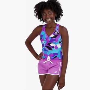 Gerry Girls 3-Piece Tankini & Shorts Swimsuit Set